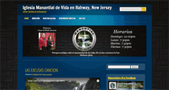 Desktop Screenshot of manantialcc.org