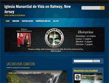 Tablet Screenshot of manantialcc.org